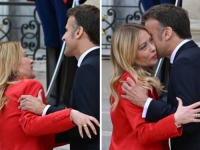 HIT NA INTERNETU: Masovno se dijeli poljubac Meloni i Macrona, iznenadio ju je... (VIDEO)