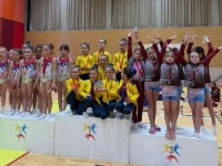 GIMNASTIČKI SPEKTAKL U SPLITU: Gimnastičarke Bosne dominirale u jakoj regionalnoj konkurenciji