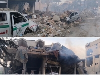 ZASTRAŠUJUĆE SNIMKE S BLISKOG ISTOKA: Izraelski avioni pogodili bolnicu, jezivi prizori s lica mjesta...