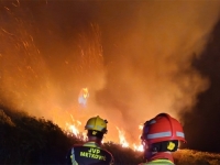 DRAMATIČNI PRIZORI IZ DOLINE NERETVE: Vatrogasci se borili s požarom cijelu noć, šteta je ogromna...