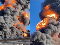 PLAMEN GUTA NAFTNA POSTROJENJA: Ukrajinski dronovi pogodili srce ruske industrije (VIDEO)