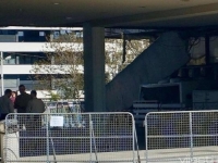 SPORTSKI KOMPLEKS U KATASTROFALNOM STNAJU: Dio Skenderije se urušio! (FOTO)