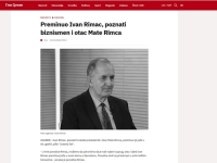 BRUKA DODIKOVIH MEDIJA: Objavili vijest o smrti Ivana Rimca s pogrešnom fotografijom...