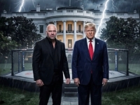 BIJELA KUĆA KAO BORILIŠTE: Trump najavio UFC meč na travnjaku, objavio AI generiranu sliku u oluji
