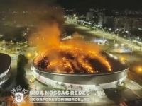 PAKAO U RANIM JUTARNJIM SATIMA: Gorio kultni olimpijski velodrom u Riju (VIDEO)