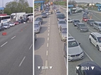 HAOS NA GRANICI: Vozači čekaju i do pet sati na ulazu u BiH (FOTO)