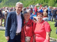 SLAVEN KOVAČEVIĆ NA OBILJEŽAVANJU GODIŠNJICE BITKE NA NERETVI: 'Za BiH se navija uz antifašističku zastavu sa ljiljanima!' (FOTO, VIDEO)