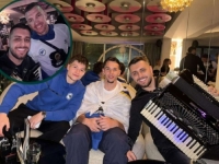 ZMAJEVI PROSLAVILI ODLAZAK NA MUNDIJAL: 'Kitili' harmonikaša i slavili do zore! (FOTO/VIDEO)