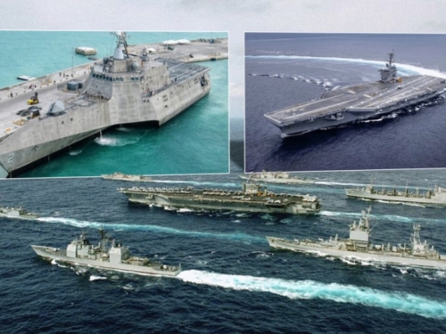 ŠAHOVSKA PARTIJA NA MORU: Pazite šta su sve Amerikanci naslagali u Arapsko more da bi blokirali Iran (FOTO+VIDEO)