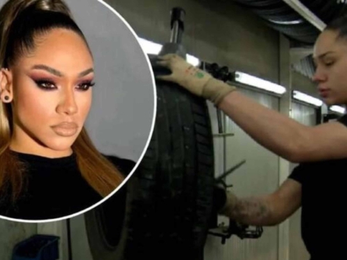 INSPIRATIVNA PRIČA IZ HRVATSKE: Manekenka radi kao vulkanizerka - 'Ovo mi je lakše nego dugotrajna šminkanja!'