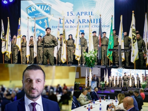 SNAŽAN PODSJETNIK IZ SARAJEVA: 'Ne bi ova zemlja postojala da nije bilo Armije Republike Bosne i Hercegovine' (FOTO)