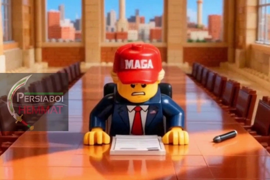 IRANSKA PROVOKACIJA NA DRUŠTVENIM MREŽAMA: Bizarni AI video prikazuje Trumpa kao Lego figuru koja jaše zmaja iznad ruševina (VIDEO)