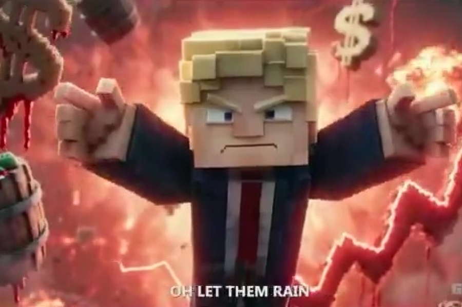 'UČINIMO SOTONU PONOVO VELIKOM': Iran objavio šokantan Minecraft video u kojem Trumpa okružuju DEMONI (VIDEO)