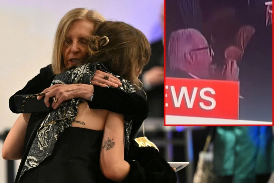 NIJE SE DAO OMESTI: Dok su u metežu svi bježali i skrivali se ispod stolova, pogledajte što on radi...(VIDEO)