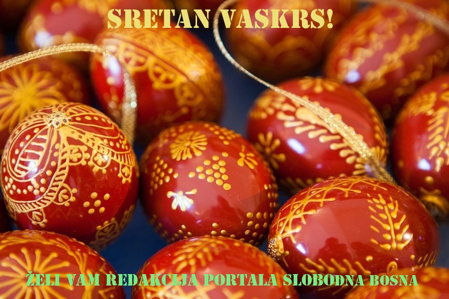 SVIM PRAVOSLAVNIM VJERNICIMA ŽELIMO SRETAN VASKRS!!!