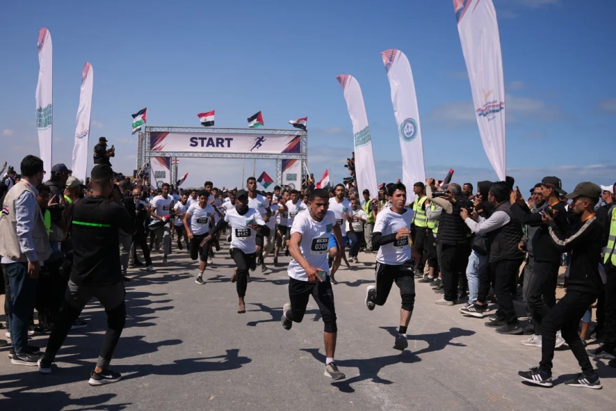 TRKA KAO SIMBOL JEDINSTVA I OTPORA: Deseti međunarodni palestinski maraton održan u Betlehemu i Gazi (FOTO/VIDEO)