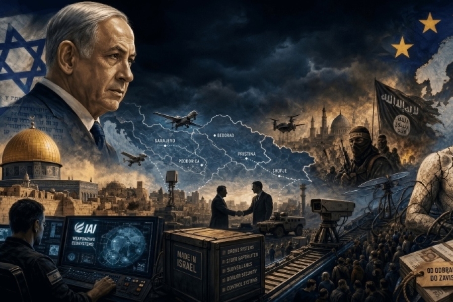 OSOVINA TEL AVIV-BALKAN: Kako Izrael kupuje 'stratešku dubinu' i izvozi 'sukob civilizacija' na Balkan
