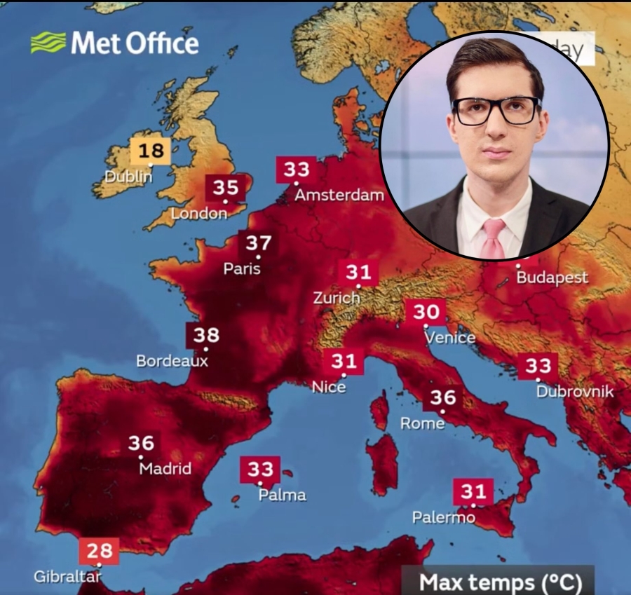 TEMPERATURNI REKORDI U EUROPI: Sladić poslao zlokobno upozorenje