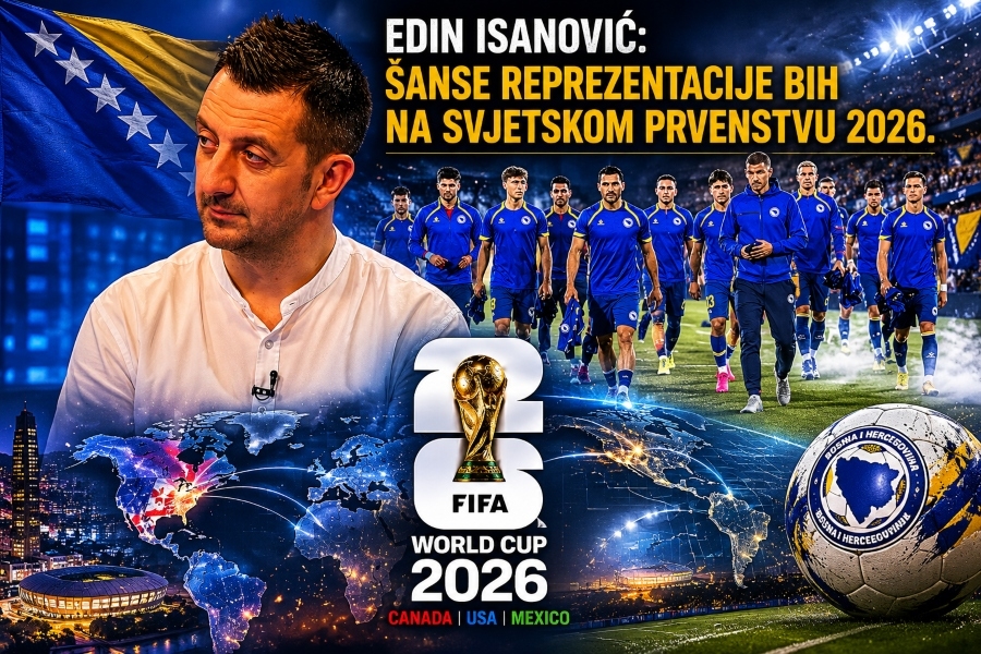 SPORTSKI NOVINAR EDIN ISANOVIĆ POSLAO SNAŽNU PORUKU PRED MUNDIJAL: 'Ovi momci više nikoga ne respektuju' (VIDEO)