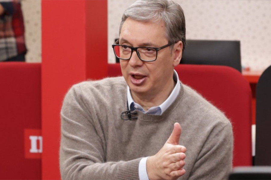 VUČIĆ PRED KAMERAMA REŽIMSKE TELEVIZIJE: 'Kad ode Ivica Dačić, to će moći samo da sanjaju...'