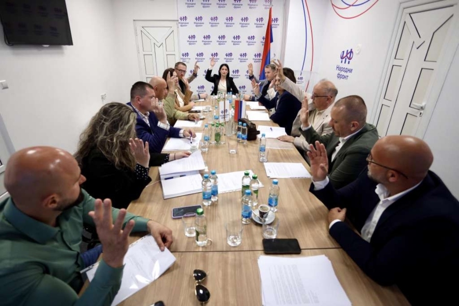 OPOZICIJA U RS SE DOGOVARA: Narodni front jednoglasno prihvatio SDS-ov sporazum – 'Dva kandidata vode nas u propast i poklanjaju pobjedu SNSD-u na tacni'