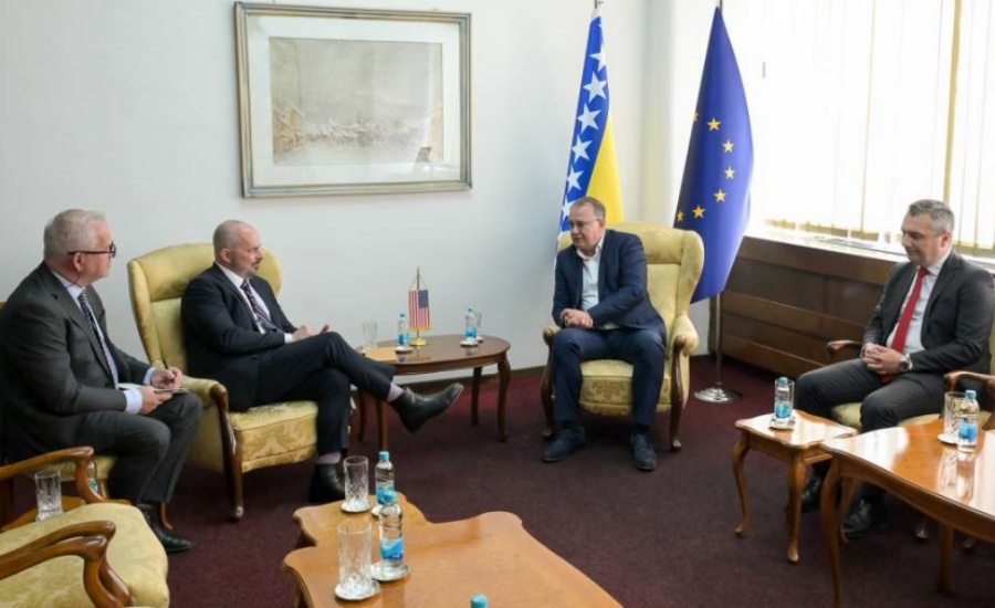 NIKŠIĆ SA GINEKELOM: Razmijenili informacije o nastavku realizacije projekta Južne plinske interkonekcije