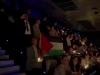 U INAT NETANYAHUU I ORGANIZATORIMA: Palestinska zastava razmotana pred Izraelskim izvođačima na Eurosongu (VIDEO)