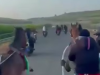 SNIMAK ILEGALNE TRKE KONJA: Gledaoci pucali iz kalašnjikova, policija zaplijenila životinje (VIDEO)
