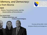 'LEKCIJE BOSNE ZA EVROPU!': U Ambasadi BiH u Stokholmu održan seminar o sjećanju, istini i demokratiji