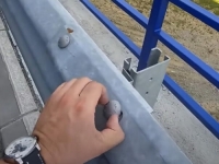 ZANIMLJIV VIDEO S GRANICE: Vozač snimio bizaran detalj na novom mostu kod Bosanske Gradiške
