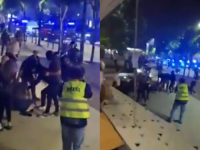 BRUTALNOST BEZ KONTROLE NA ULICAMA BEOGRADA: Uniformisani policajci krvnički tukli muškarca dok nisu shvatili da im je kolega (VIDEO)