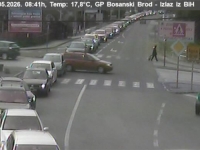 ČEKA SE SATIMA: Duge kolone vozila na izlazu iz Bosne i Hercegovine na graničnim prijelazima...