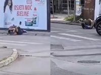 NESVAKIDAŠNJI PRIZORI IZ BH. GRADA: Dva muškarca se tukla nasred ulice (VIDEO)