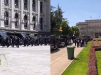 'REDOVNO' STANJE: Policija pod punom opremom blokirala 'Ćacilend', građanima zabranjen ulazak (VIDEO)
