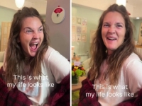 DREW BARRYMORE POKAZALA BORE: 'Ovako izgleda moje lice' (VIDEO)