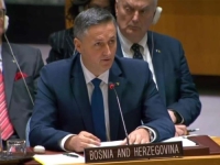 BURNO U NEW YORKU: Predsjedavajući Predsjedništva BiH Denis Bećirović obratit će se na sjednici...