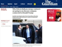 VELIKO ISTRAŽIVANJE 'GUARDIANA': Zašto milijarda dolara energetskog ugovora sa BOSNOM I HERCEGOVINOM ide nepoznatoj kompaniji povezanom sa Trumpom