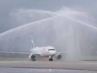KRENULO JE: Na Međunarodni aerodrom Sarajevo jutros sletio prvi avion aviokompanije Eurowings na relaciji...