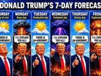 TRUMPOVA VREMENSKA PROGNOZA ZA IDUĆIH 7 DANA: Pogledajte kako ga Izraelci sada ismijavaju