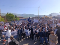 'NE IGRAJTE SE SA SUDBINAMA LJUDI': Završen skup u Zenici, radnici Željezare poslali jasnu poruku vlasnicima i vlastima (FOTO)