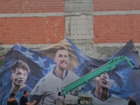 EUFORIJA PRED MUNDIJAL RASTE: Postavljen najveći navijački bilbord u BiH