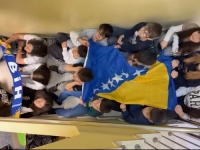 OVO MORATE VIDJETI: Učenici Katoličkog Školskog Centra u Sarajevu na poseban način podržali reprezentaciju Bosne i Hercegovine...