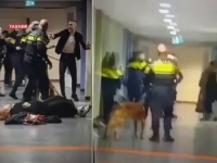 BRUTALNI NAPAD: Policajci trudnu ženu bacili na pod, njen suprug iz Palestine se obračunao sa njima, a ono što se poslije desilo... (VIDEO)