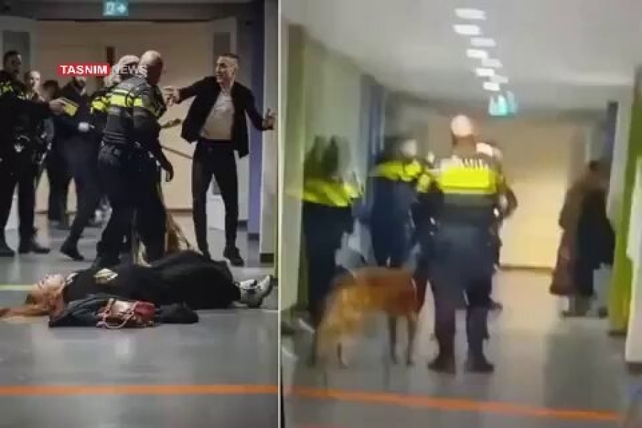 NEZAPAMĆEN RASIZAM U EVROPSKOJ DRŽAVI: Policajci trudnu ženu iz Palestine bacili na pod, njen suprug se obračunao sa njima, a ono što se poslije desilo... (VIDEO)