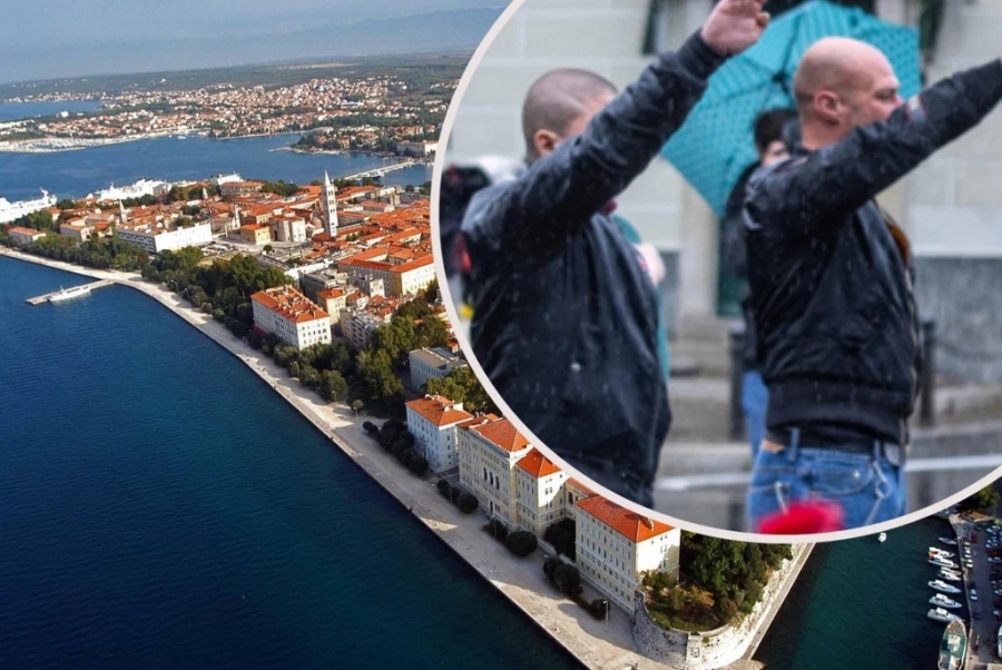 SKANDALOZNO: Mladići usred Zadra vikali nacistički pozdrav i dizali desnicu prolaznicima