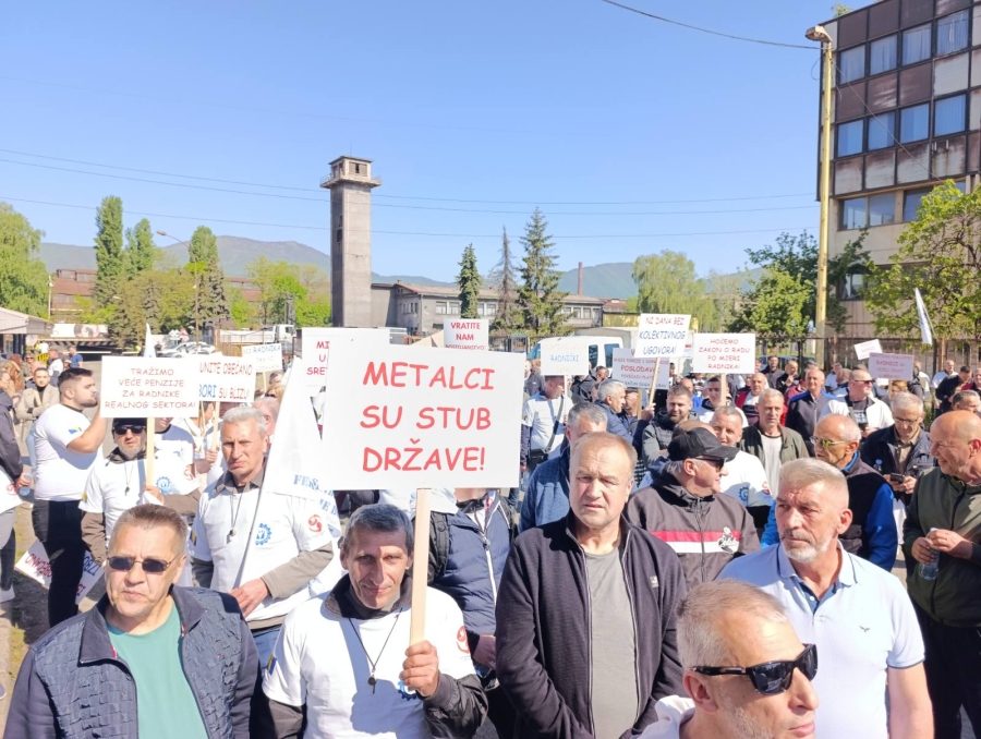 BORBA ZA OPSTANAK ŽELJEZARE: 'Nije dovoljno iskazati interes bez jasnih rješenja';  Uprava Nove Željezare Zenica uputila poruku radnicima