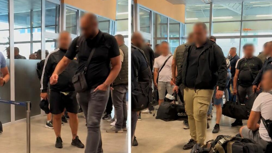 OVO SU MUŠKARCI IZ SRBIJE SA KRIMINALNIM DOSIJEIMA KOJI SU ZADRŽANI NA AERODROMU TIVAT: Navodno im je zadatak bio da obezbjeđuju Vučića