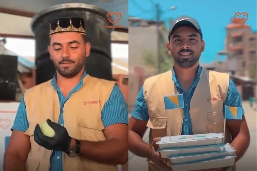 VIDEO KOJI OSTAVLJA BEZ RIJEČI: U Gazi se pripremali ćevapi sa lukom kao znak zahvalnosti bh. građanima za pomoć