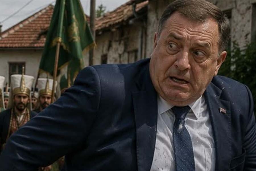 HIT NA INTERNETU: Baba s Turcima plaši Milorada Dodika – kolorizovano...