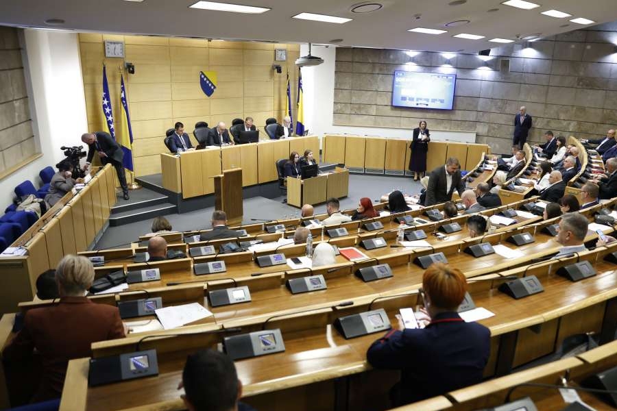 VANREDNA SJEDNICA DOMA NARODA FEDERALNOG PARLAMENTA: Jedina 